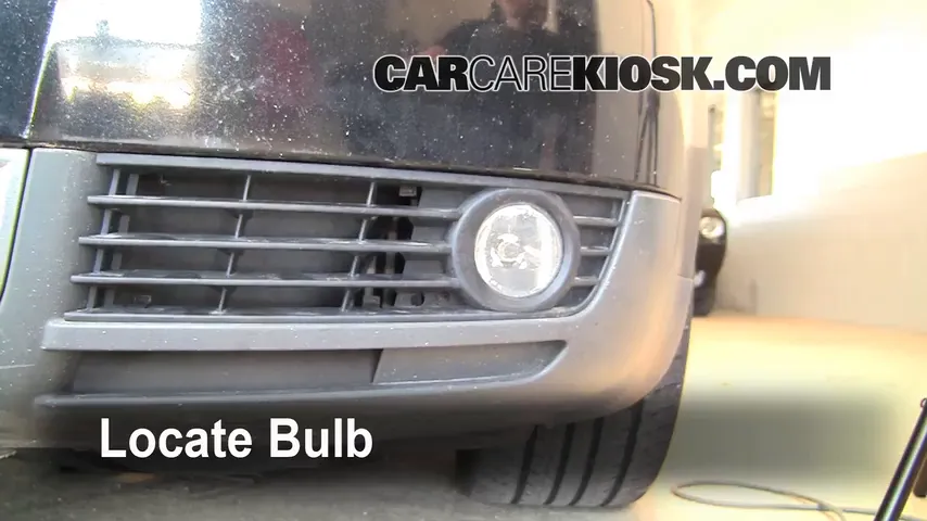 2002 Audi A4 Quattro 1.8L 4 Cyl. Turbo Lights Fog Light (replace bulb)